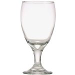 Clear Oliver Glass Water Goblets, 16.25 oz.