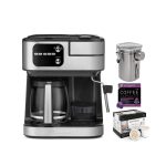 Cuisinart SS-4N1 4-in-1 Coffeemaker (Black) with Coffee Capsules and Canister, Size: 4 in
