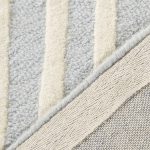 Brenner Geometric Handmade Tufted Wool Blue/Ivory Area Rug Mack & Milo Rug Size: Rectangle 3' x 5'