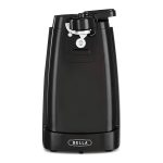 Bella Electric Can Opener, Automatic Can Opener, Knife Sharpener and Bottle Opener, Easy Safe Removable Cutting Lever, Cord Storage, Easy Clean-up, Bl