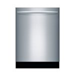 Bosch 100 Series PureDry 48-Decibel Filtration Built-In Dishwasher Fingerprint-Resistant Stainless Steel 24-in SHX84AAF5N