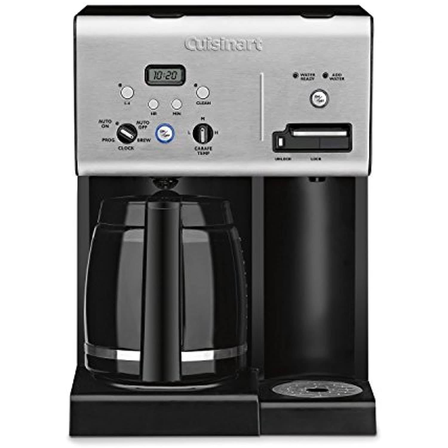 31ec6383b373f4c4ee1dfc4d01aade57964c551340ddf06936345f7f74ce0d08.jpg Cuisinart 12-Cup Programmable Coffee Maker with Hot Water - Image 1