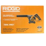 Ridgid R86043B 18V Lithium-Ion Cordless Compact Jobsite Blower with Inflator/Deflator Nozzle