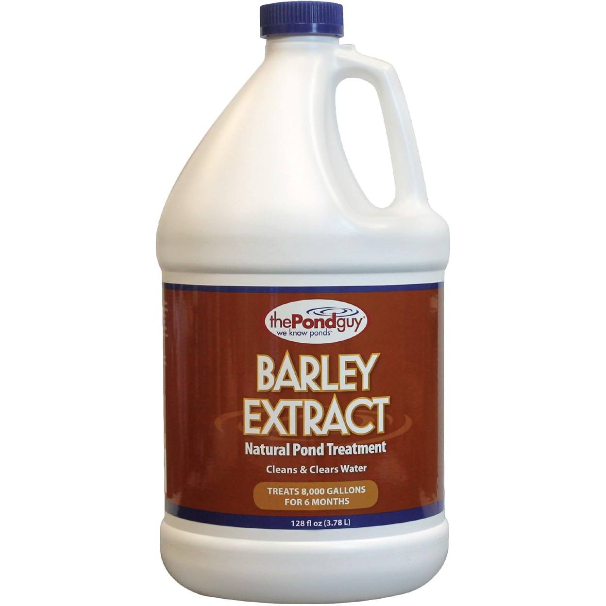 32aa335e22669489d983c3e28e9cd9fe32354a118dc475d63e6b0a1beb3a5737.jpg The Pond Guy Barley Extract Natural Liquid Treatment for Ponds and Water Gardens, Safe for Koi Fish and Plants, Natural Solutions for Clear Pond - Image 1