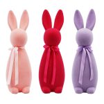 Assorted 16 inch Flocked Bunny by Ashland, 1pc.