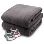 Biddeford Micro Plush Electric Heated Blanket - King - Grey