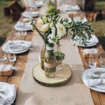 KARAVELLA (10) Pack 12-13 Inches x Large Wood Slices for Centerpieces - Wood Centerpieces for Tables, Rustic Wedding Centerpiece, Natural Wood Slabs