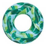 Unbrand Inflatable Tropical Swim Tube Pool Float for Kids' and Adults - Blue - 1 Each
