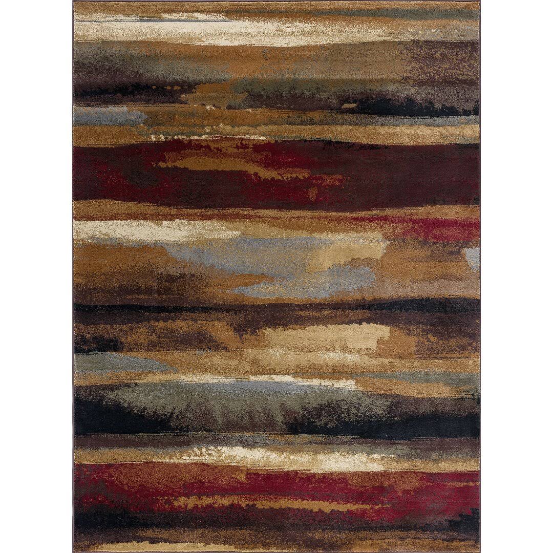 32e3eceb531da456d24dbe6db5176c1d9752a825d02927662661395eaa3b8379.jpg Ebern Designs Hartle Brown/Beige Area Rug - Image 1