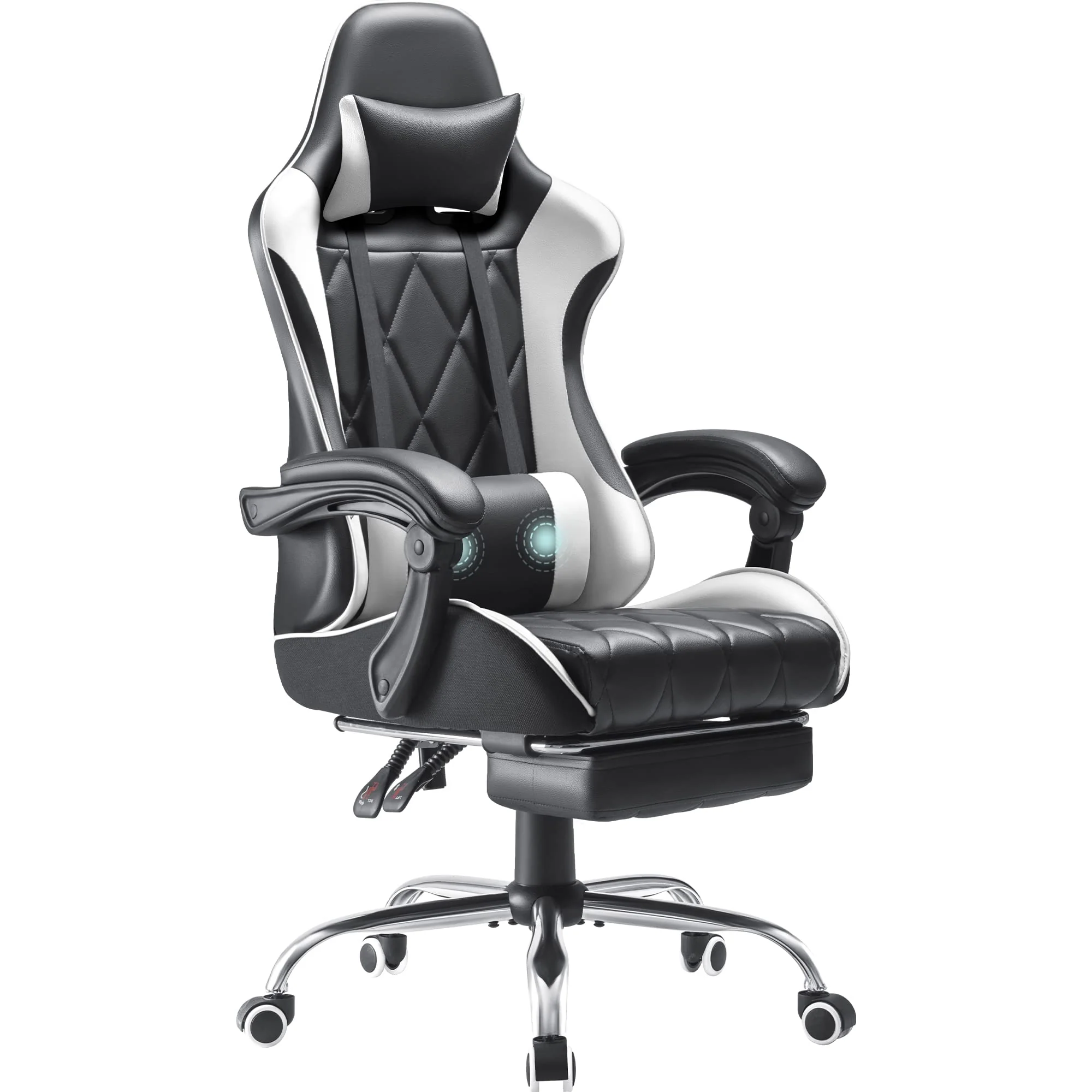 33558f52c7b9c194e2f32dd6073514b9b6fdf41f6bace7b3c6837ea8a2272292.webp Homall Ergonomic High Back Game Chair with Swivel Seat - Image 1