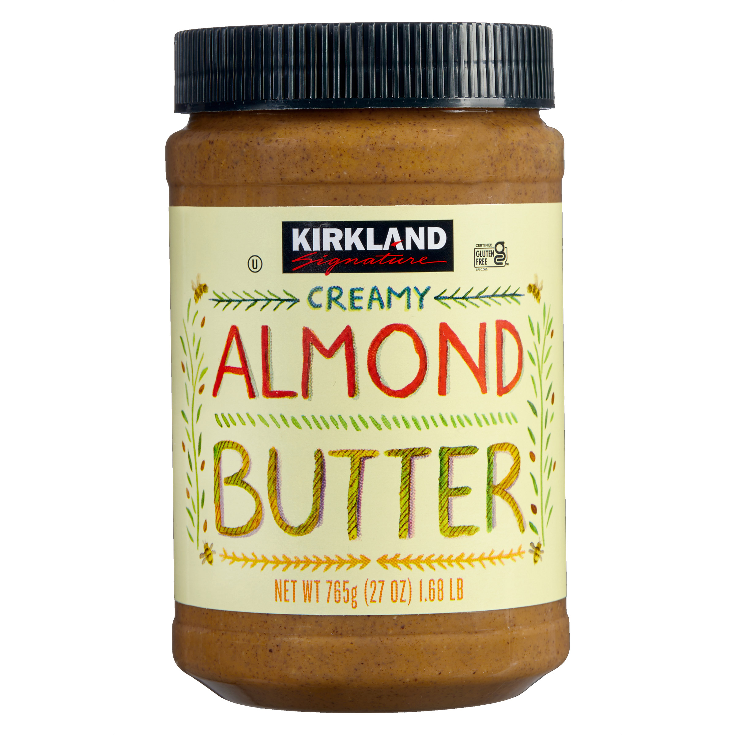 337ec0c9930ab15b6c00f436504d61e92bae4c08b4c2f08afd99effc0937fb25.jpg Kirkland Signature Creamy Almond Butter, 27 oz - Image 1
