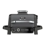 Ninja OG701 Woodfire Outdoor Grill & Smoker 7 - in - 1 Master Grill BBQ Smoker and Air Fryer with Woodfire Technology