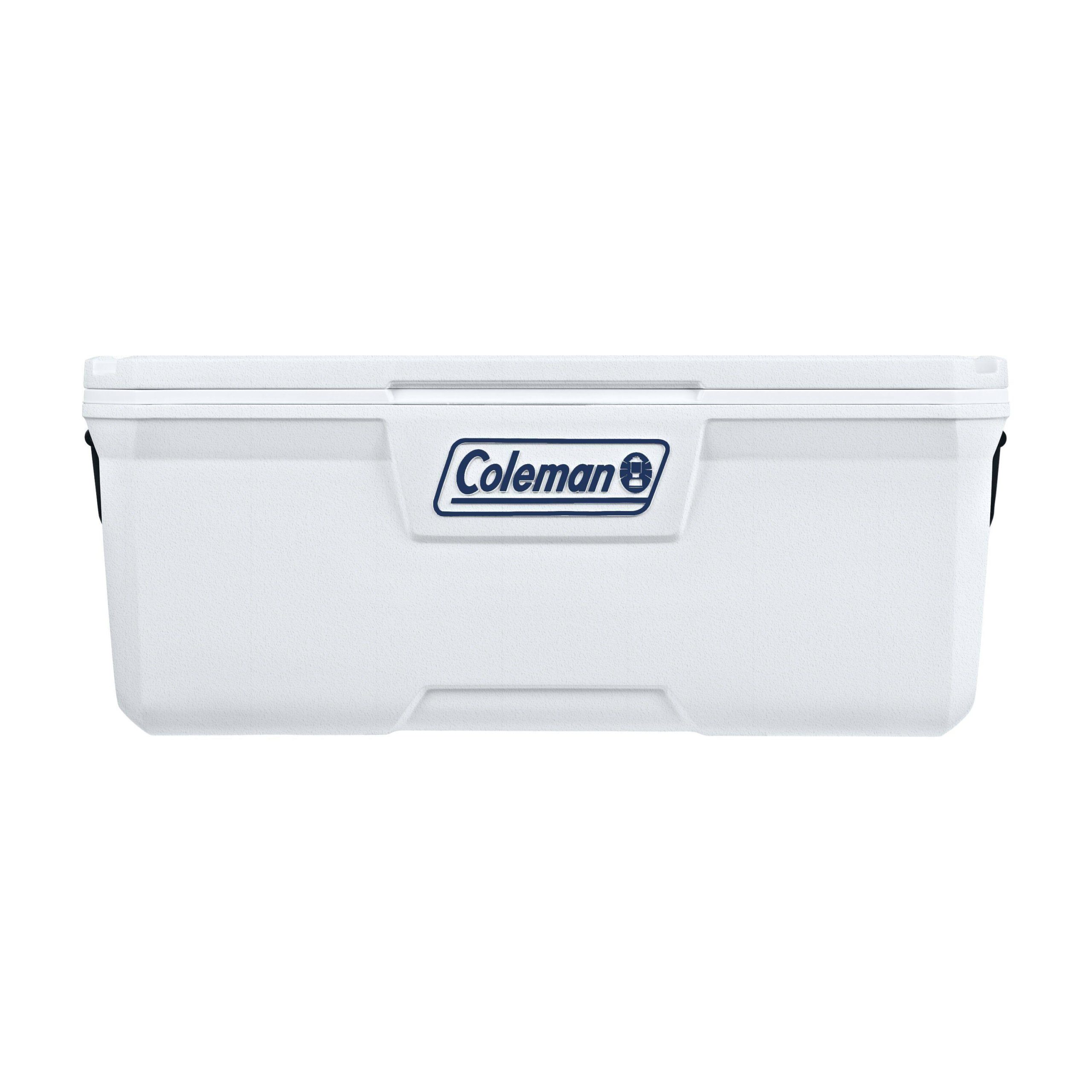 Coleman 150-Quart Marine Hard Ice Chest Cooler White