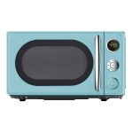Galanz Glcmka07ber-07 Countertop Microwave Retro 0.7 Cu ft 700W, Blue
