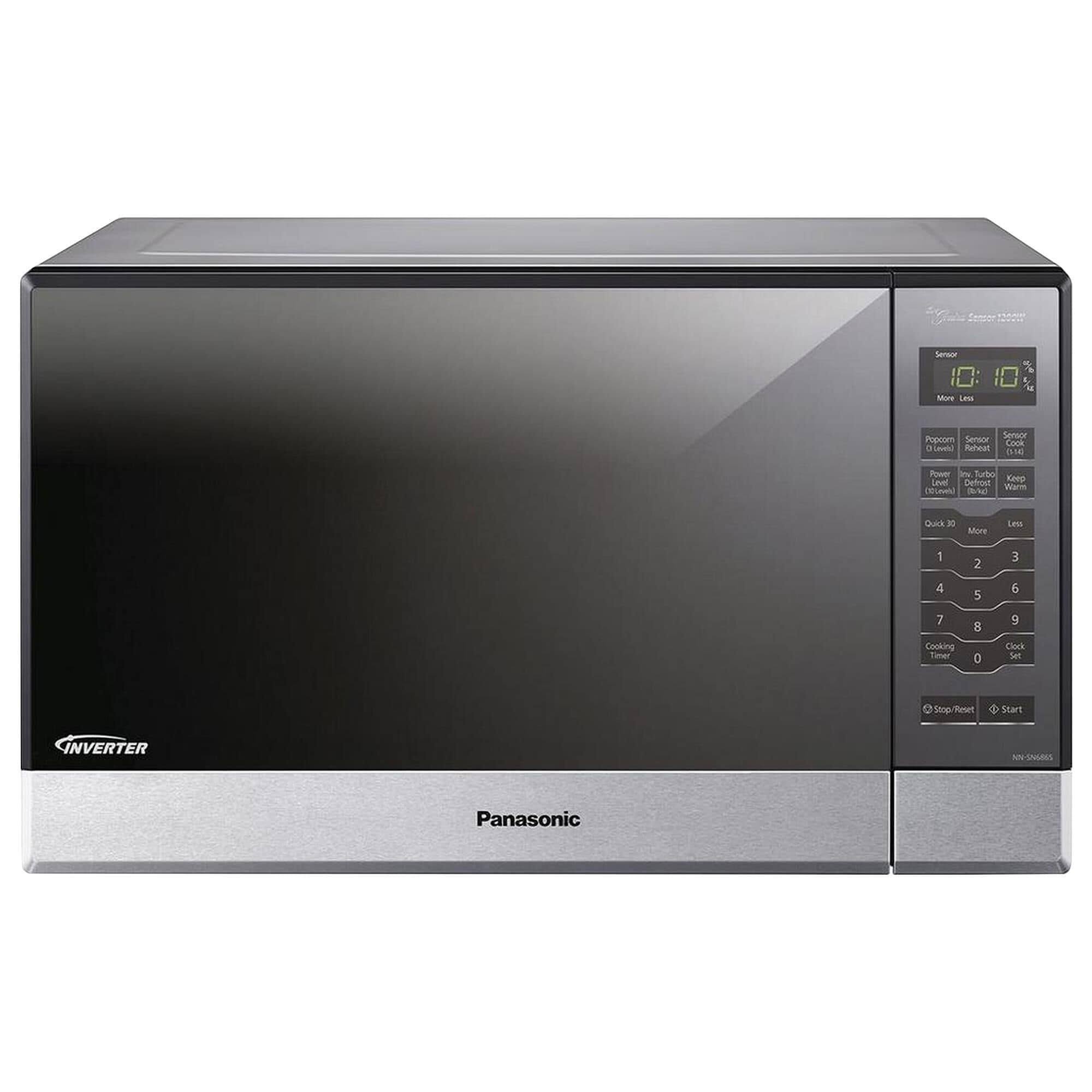 343151444c499d431b098964d3bfe0bcfb11441dd71c70cf4a3ebe2052255fc2.jpg Panasonic Stainless 1.2 Cu. ft. Countertop Microwave Oven - Image 1