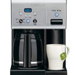 Cuisinart 12 Cup Programmable Coffee Maker with Hot Water System - Black/Silver