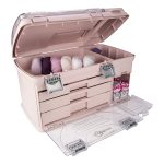 Caboodles Large Three Drawer Organization System - with Two Small Utility Stows | Battery Storage, Jewelry Storage, Small Parts Storage, Craft Storage, Sewing