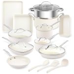 Gotham Steel Naturals 20 PC Express Cookware and Bakeware Set with Utensils 2486