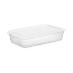 41QT Clear Under Bed Storage Box White - Room Essentials