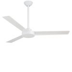 Minka Aire F524-WHF Roto 52 inch Ceiling Fan, White