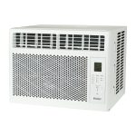Haier QHEE06AC Electronic Window Air Conditioner, 6000 BTU, White