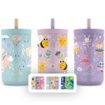 Ello Kids Bop 12oz Tritan Tumbler 3pk (Rainbow, Bee and Ballerina)