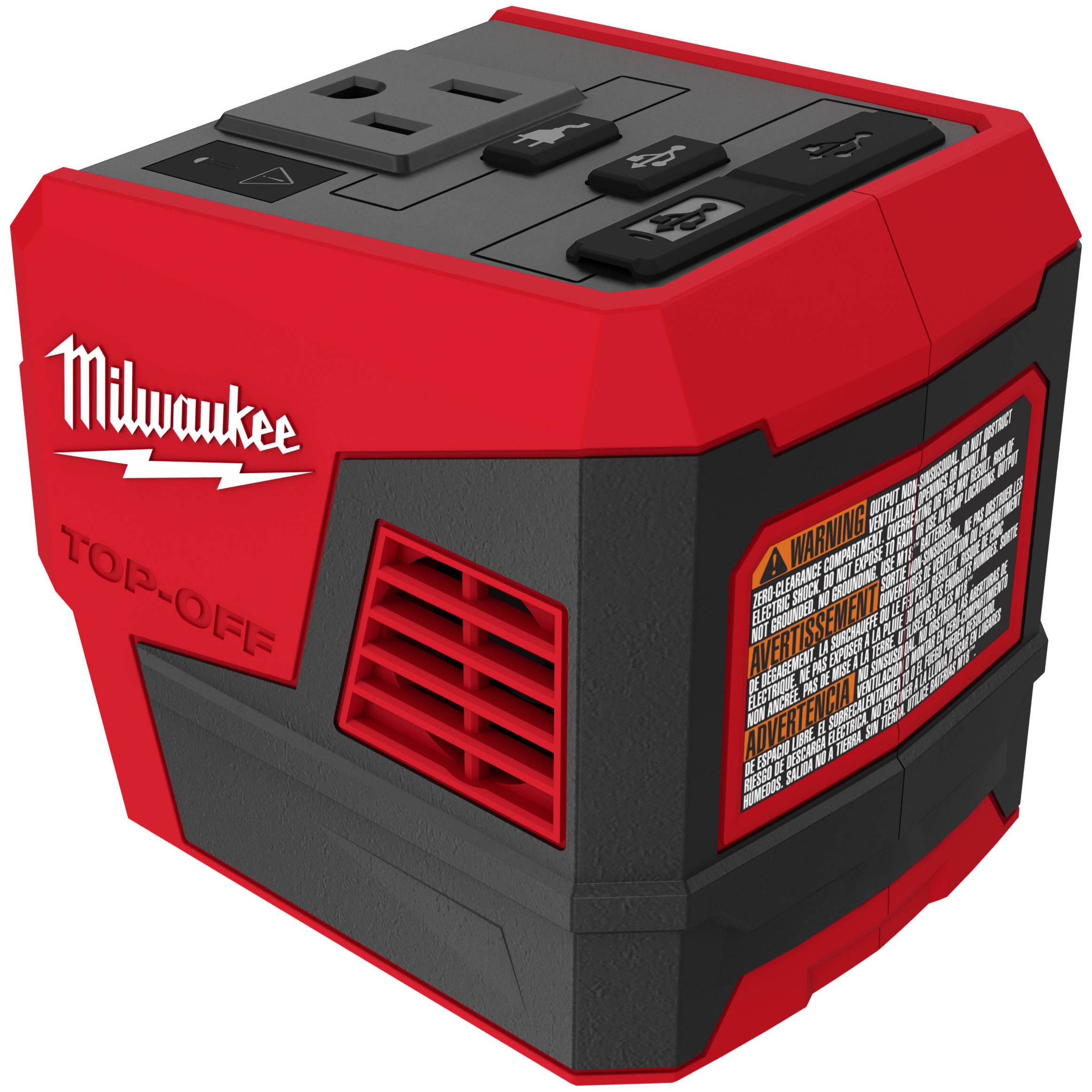 3553cf3f2f4049e9021ab6b27329729a8c0baf485b786f495b1c8675e772a58c.jpg Milwaukee 2846-20 M18 Top Off 175W Power Supply - Image 1