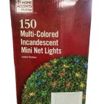 Home Accents Holiday 150 Mini Incandescent Net Lights, Multi-Colored