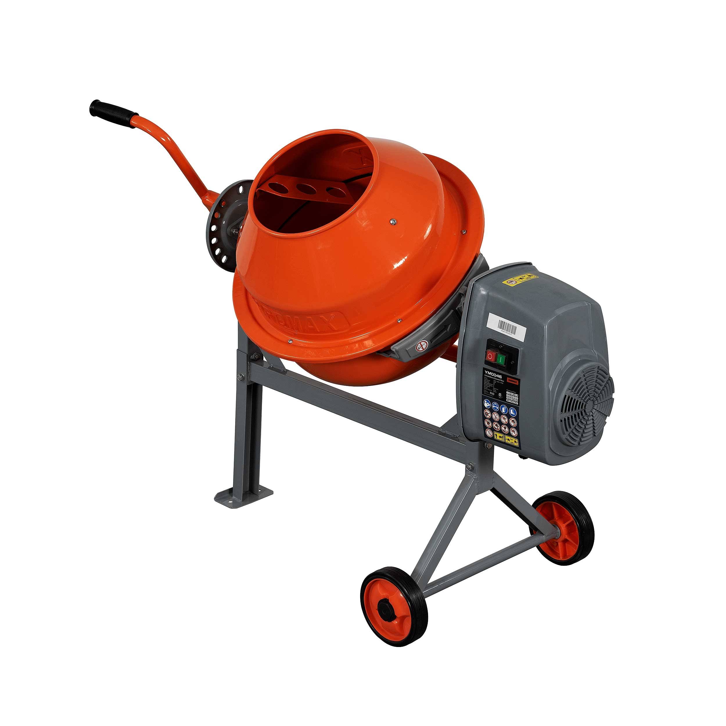 35f1284e2d3dacbaa4271c2d370bfa1cc88404811c10a525929bf4cfa2aa8dd1.jpg Yardmax YM0046 1.6 Cu. ft. Concrete Mixer - Image 1