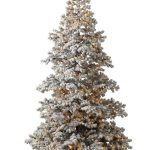 Balsam Hill Frosted Yukon Spruce Pre-Lit Artificial Tree in LED Micro