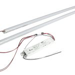 4ft LED Magnetic Strip Retrofit Kit for Linear Fixtures, 36W or 50W, 120-277V, 4000K or 5000K | WareLightby Warehouse Lighting