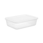 28qt Clear Under Bed Storage Box White - Room Essentials