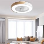 Modale 20" Ceiling Fan with LED Lights Corrigan Studio Finish: White