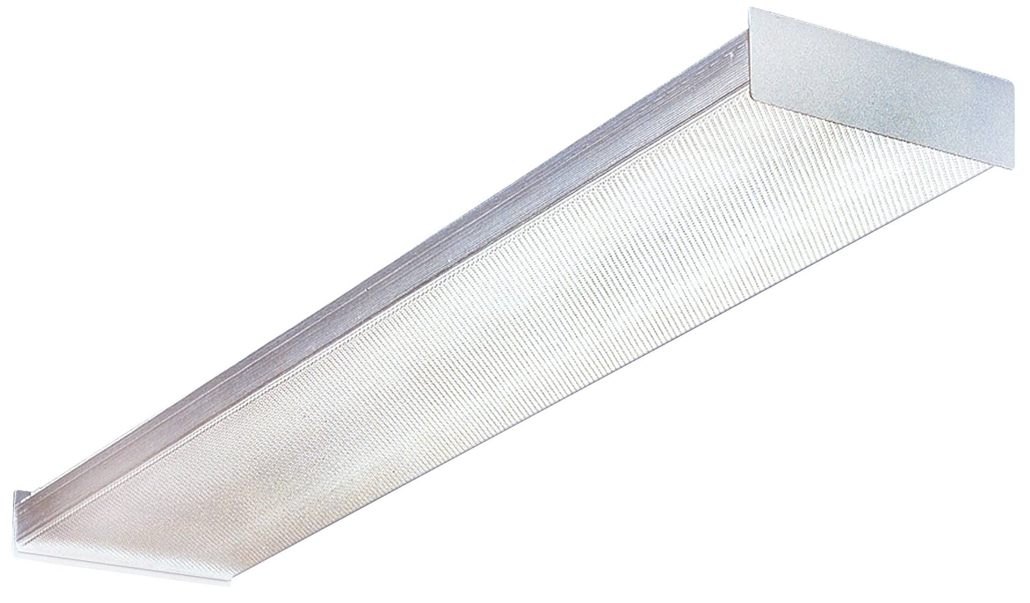 3642ecfd8c7a41cc438910315ffe8d223d87b9e65b2c18c57378c7c50116dfe8.jpg Lithonia Lighting 4-foot Fluorescent Wraparound Light - Image 1