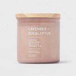 Project 62 Lavender & Eucalyptus Lidded Glass Jar 3-Wick Wellness Candle - 14.5 oz