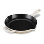 Le Creuset 10.25 inch Signature Iron Handle Skillet - Meringue