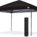 ABCCANOPY Durable Easy Pop Up Canopy Tent 6x6, Black