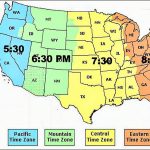 Metal Tin Retro Sign US Time Zone Map, Retro Funny Metal Sheet Signs Tin Sign Poster Vintage Metal Signs for Bar Music Club Man Cave Room Wall Decor