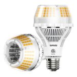 SANSI 250W Equivalent A21 LED Light Bulb, 4000 Lumens E26 LED Bulb with Ceramic Technology, 3000K Soft Warm Non-Dimmable, 25,000-Hour Lifetime,