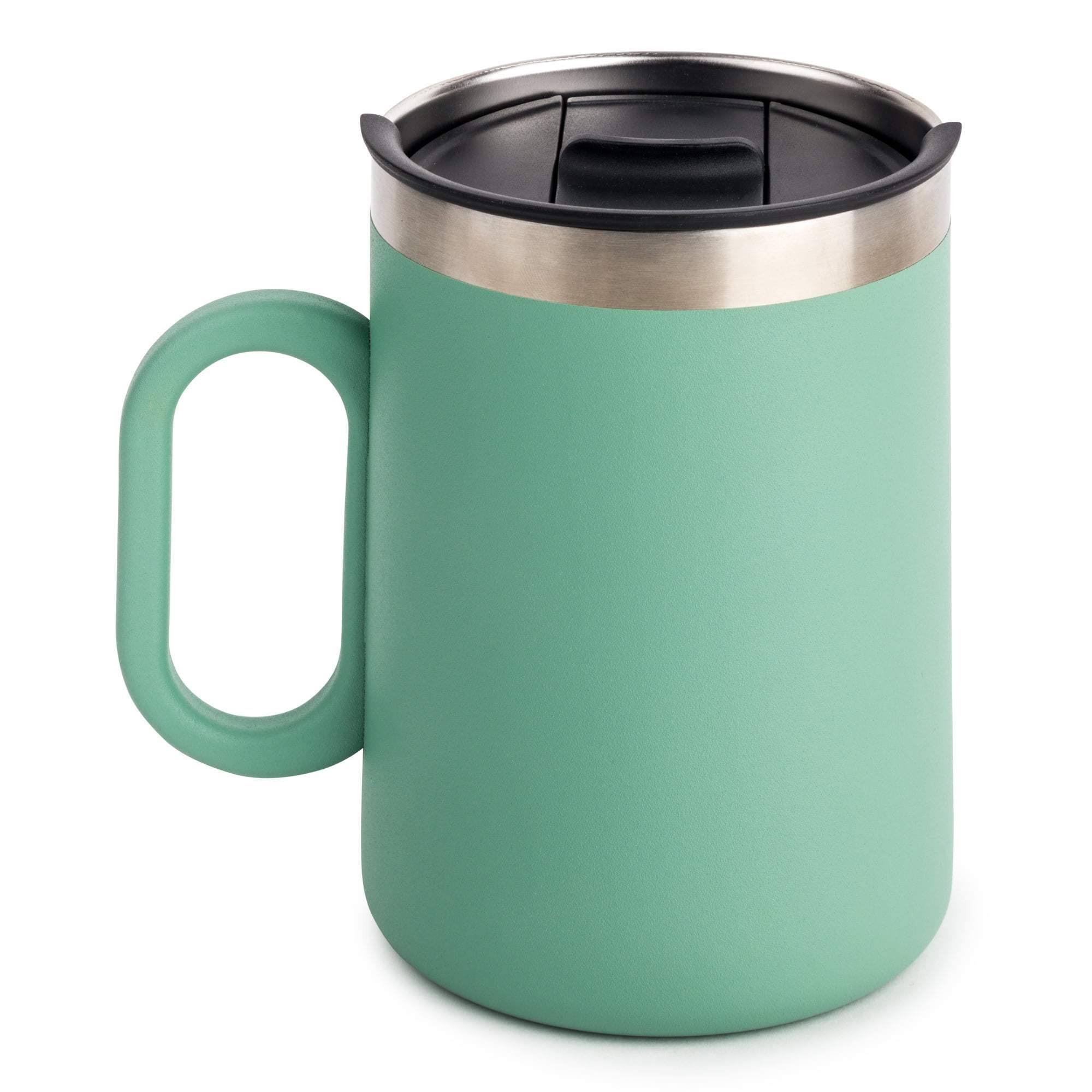 3700574c8dc75e4e4c13ba6518d167c954cffff782d7ca0e0a61536d1257ad1d.jpg Tal Stainless Steel Brew Coffee Mug 15 fl oz, Sage - Image 1