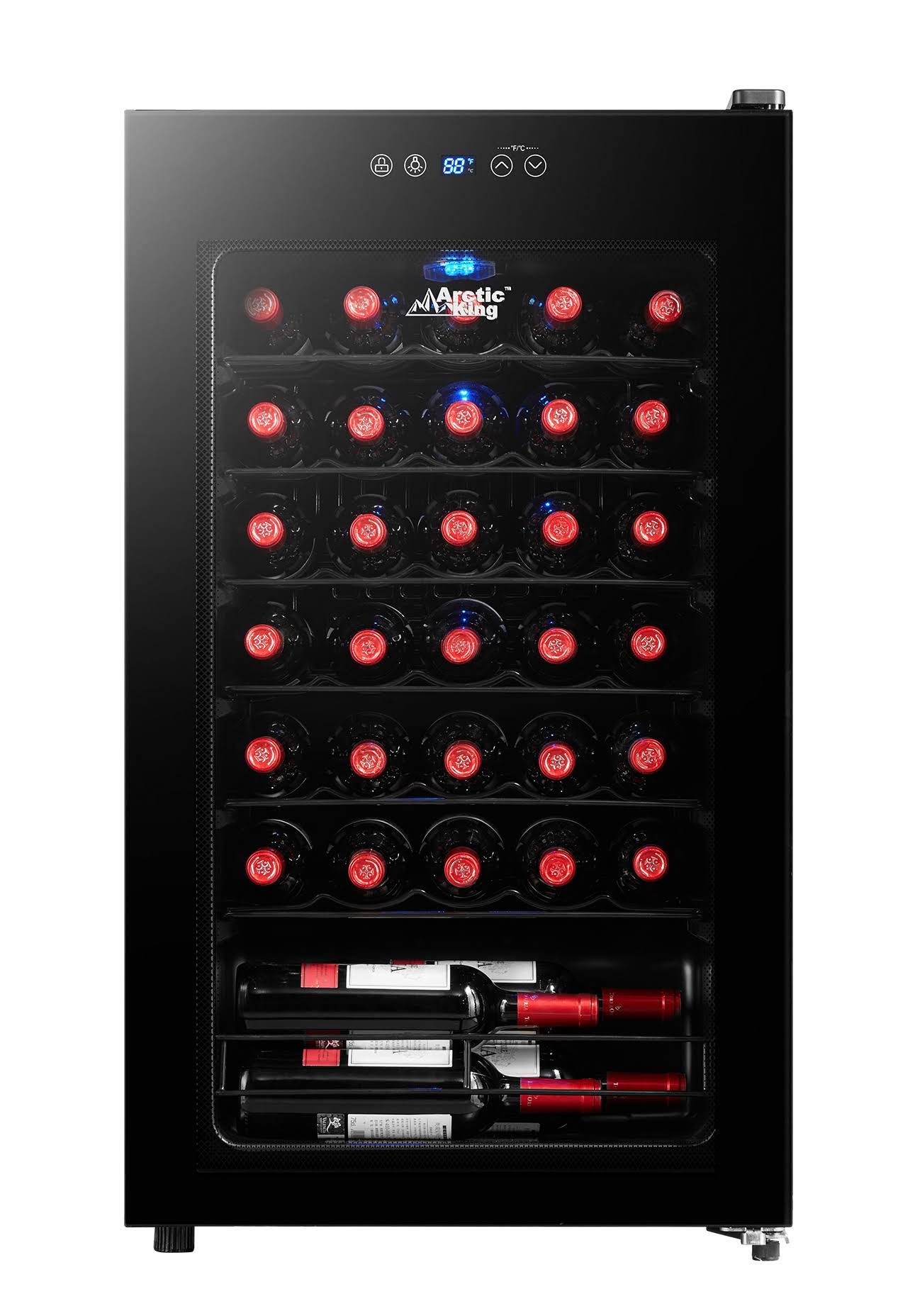 372fe4516f7983f623c351e36f5a6f930eabeff161bcdfaad29ea0830d1a7eff.jpg Arctic King Premium 34-Bottle Wine Cooler - Image 1