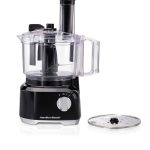 Hamilton Beach Bowl Scraper 8 Cup Food Processor | Model#70743, Black