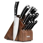 Wusthof Classic Ikon 16-Piece Walnut Knife Block Set