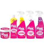Stardrops - The Pink Stuff - The Miracle Cleaning Paste, Multi-Purpose Spray, Bathroom Foam Spray, Window & Glass Cleaner, and C