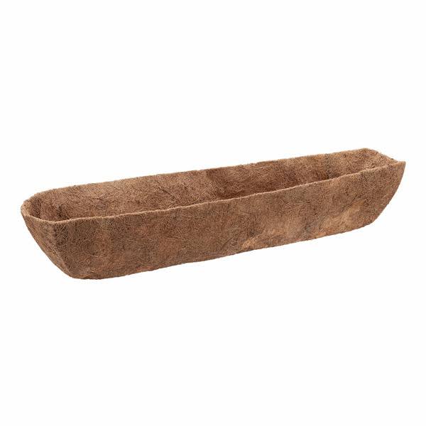 37a1f220369e010886537c032d50ef5cb9b703770c1b51b092c34ec4857cca72.jpg Mainstays Rectangle Coco-Fiber Window Box Liner - Brown - 30 in - Image 1