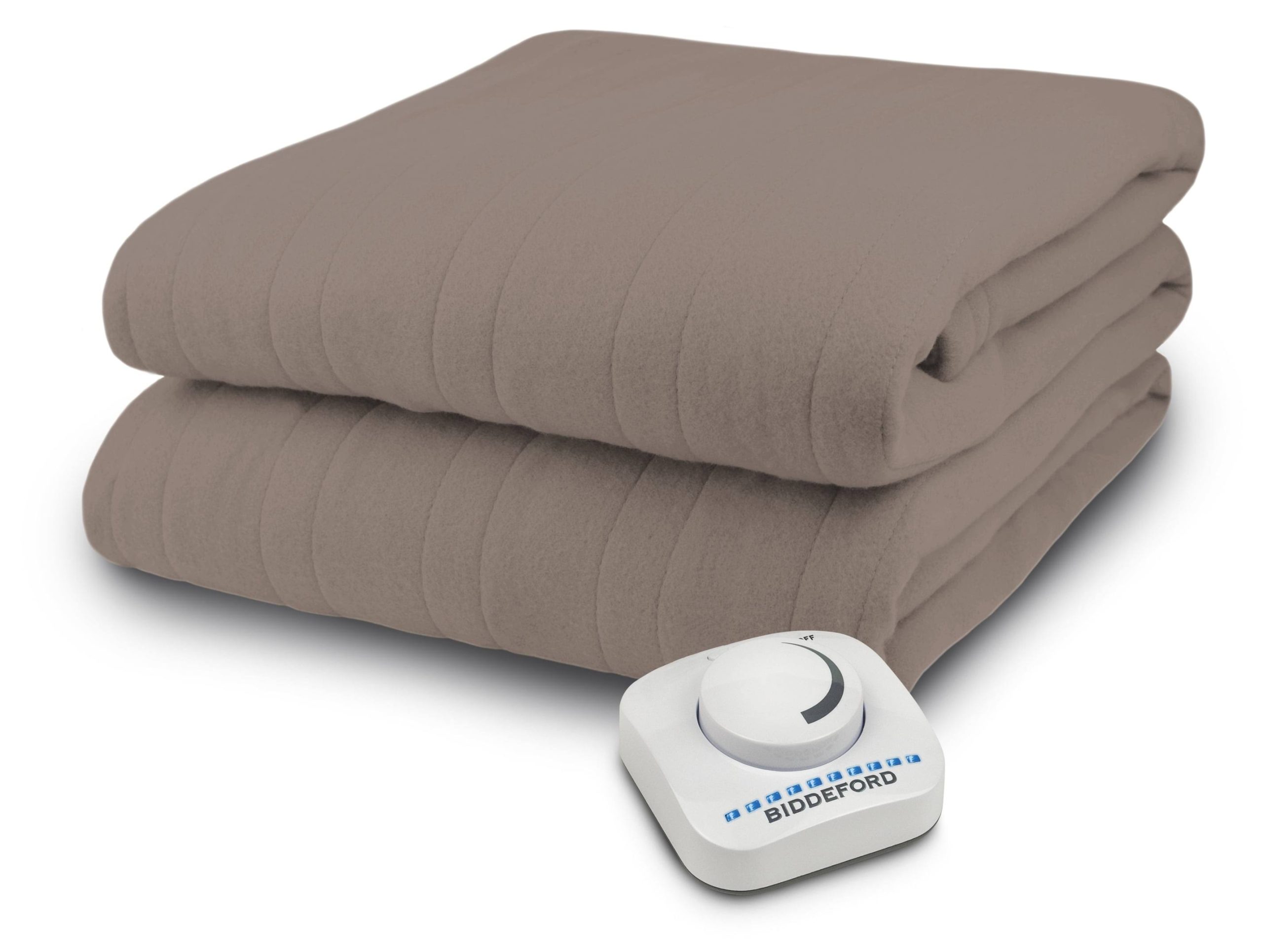 37a42b928febe499778310a8a030eafca5f2cacc58a10afd71773649219ec598.jpg Heated Electric Blanket, Biddeford, Bedding, Full, Tan - Image 1