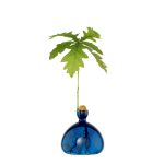 Ilex Studio Acorn Vase | Lapis Blue
