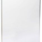 Displays2go Set of 10, Wall Mounted Sign Holder for 8.5 x 11 Inches Posters, Clear Acrylic, Easy Updating Without Removing The Frame from The Wall (
