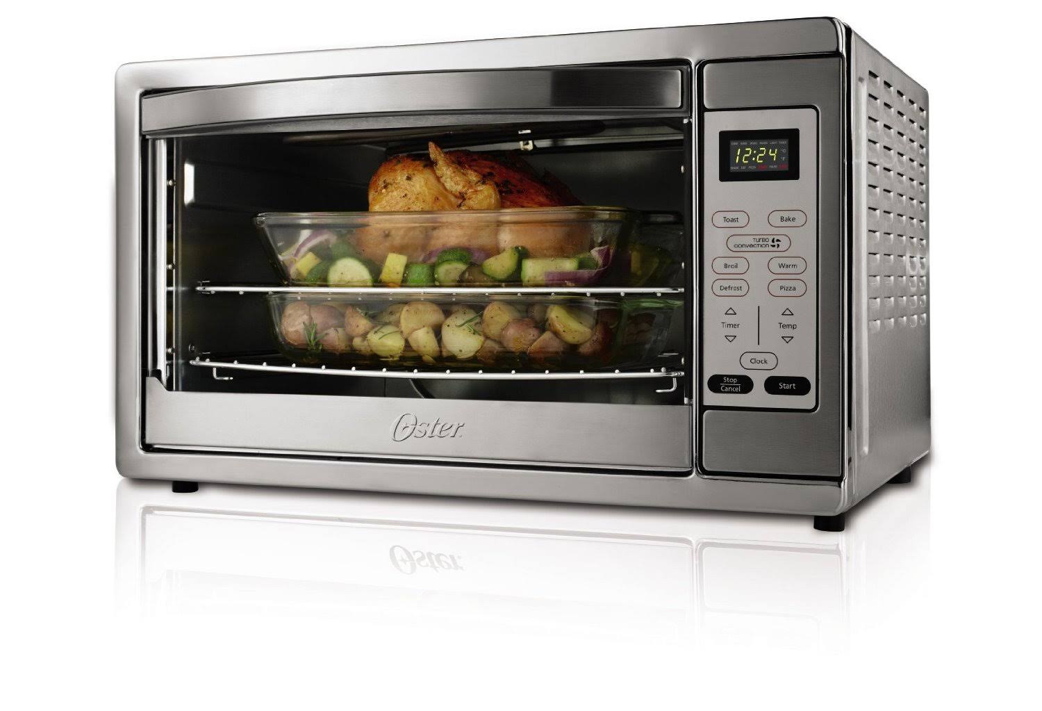 381a0d7fd59d685ce6ac30535badce0d25aebfd25a7f07e95ebe2ddae0893790.jpg Oster Extra Large Digital Countertop Oven - Image 1