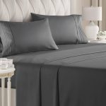 Queen Size 4 Piece Sheet Set - Comfy Breathable & Cooling Sheets - Hotel Luxury Bed Sheets for Women & Men - Deep Pockets, Easy-Fit, Soft & Wrinkle